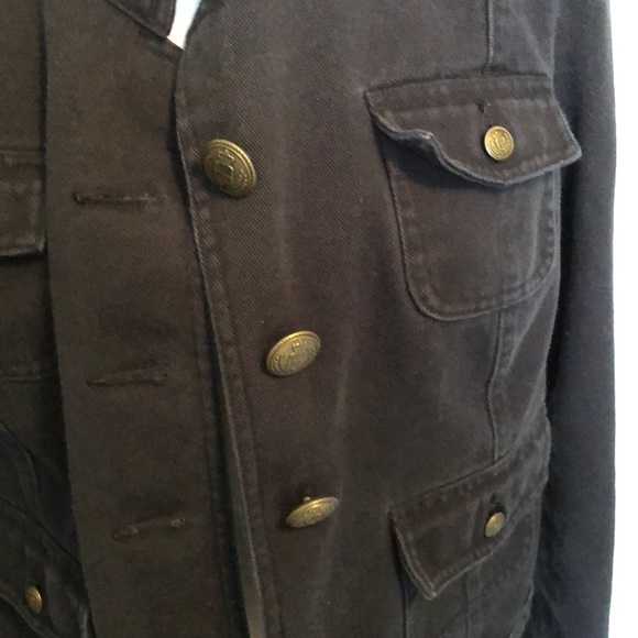 Liz Claiborne — First Issue dark blue Jean jacket dark blue size L - Picture 3 of 8